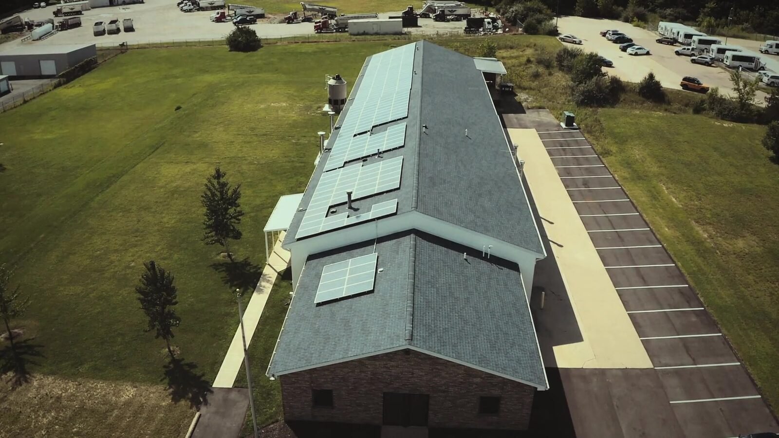 Aerial view of the HybridWorks pilot plant in Xenia, Ohio