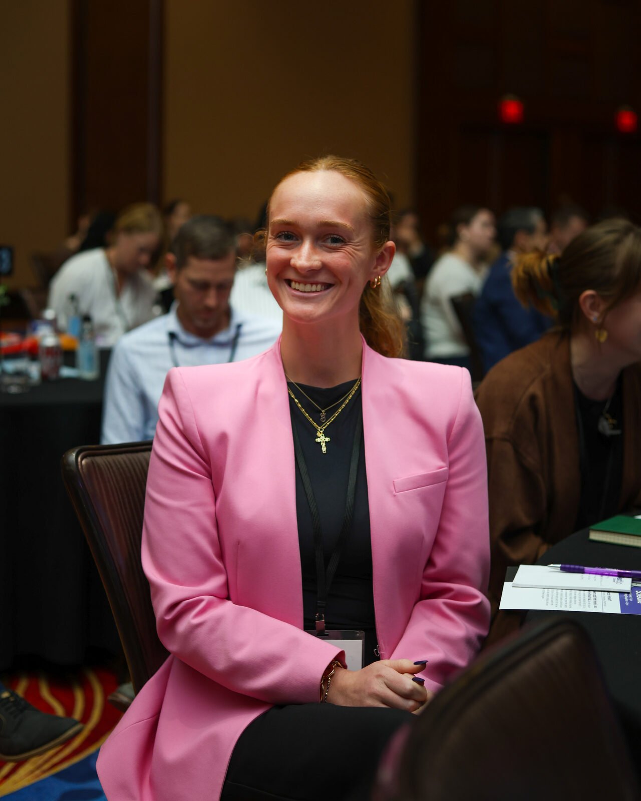 Attendee portrait at the NextUp Cincinnati event